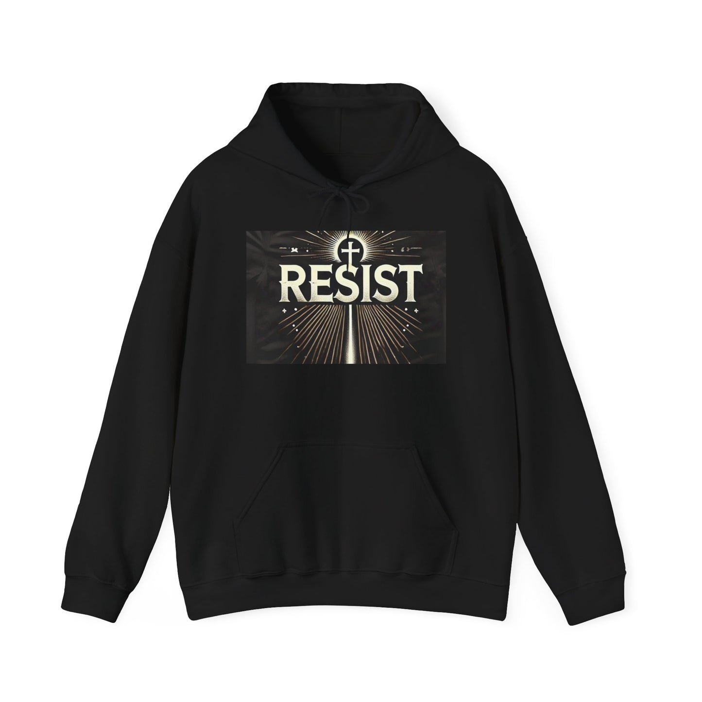 Resist Hooded Sweatshirt - Unisex Heavy Blend™ - Empowerment & Activism Wear