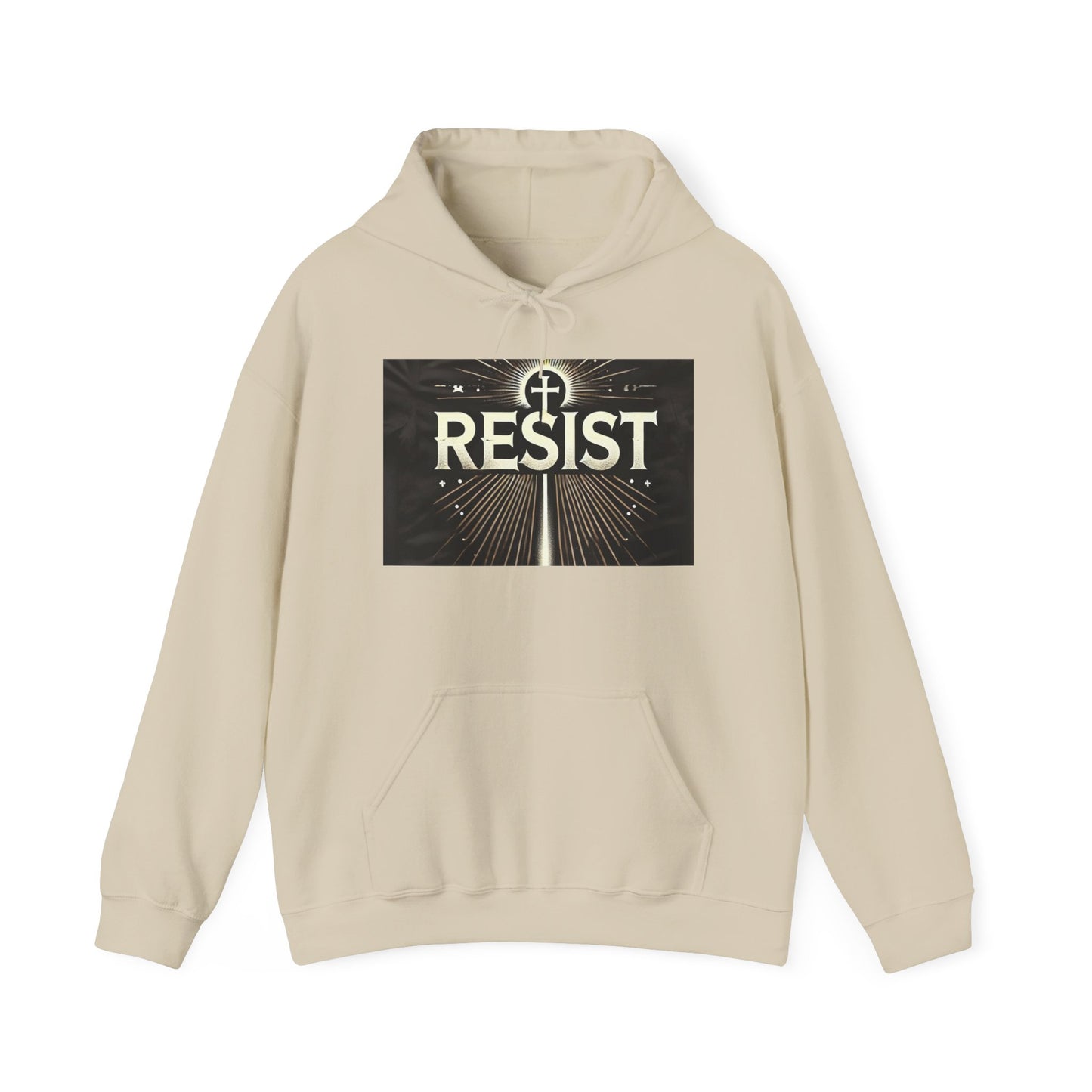 Resist Hooded Sweatshirt - Unisex Heavy Blend™ - Empowerment & Activism Wear