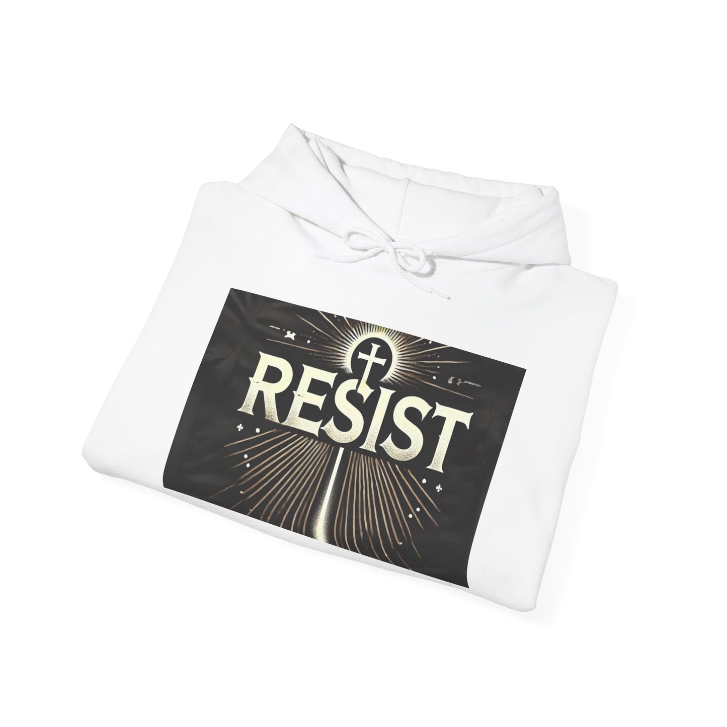 Resist Hooded Sweatshirt - Unisex Heavy Blend™ - Empowerment & Activism Wear