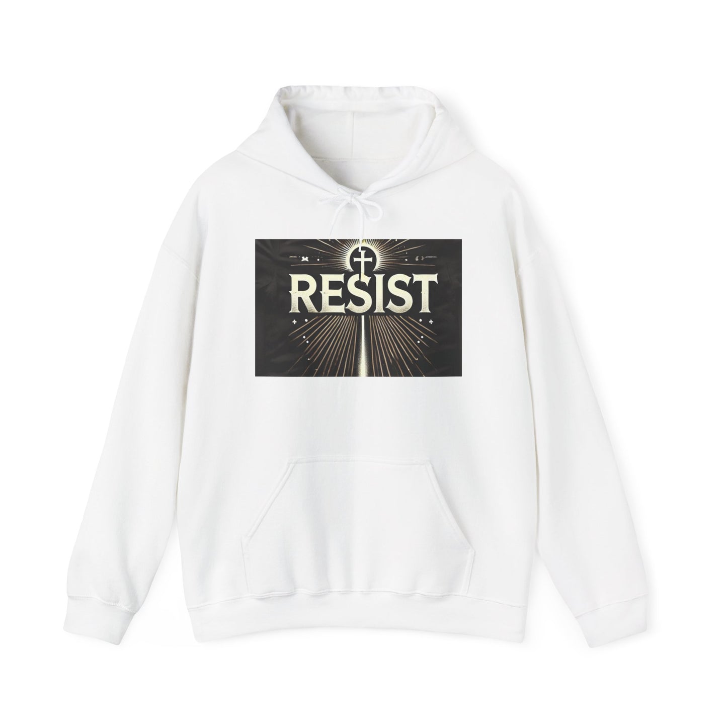 Resist Hooded Sweatshirt - Unisex Heavy Blend™ - Empowerment & Activism Wear
