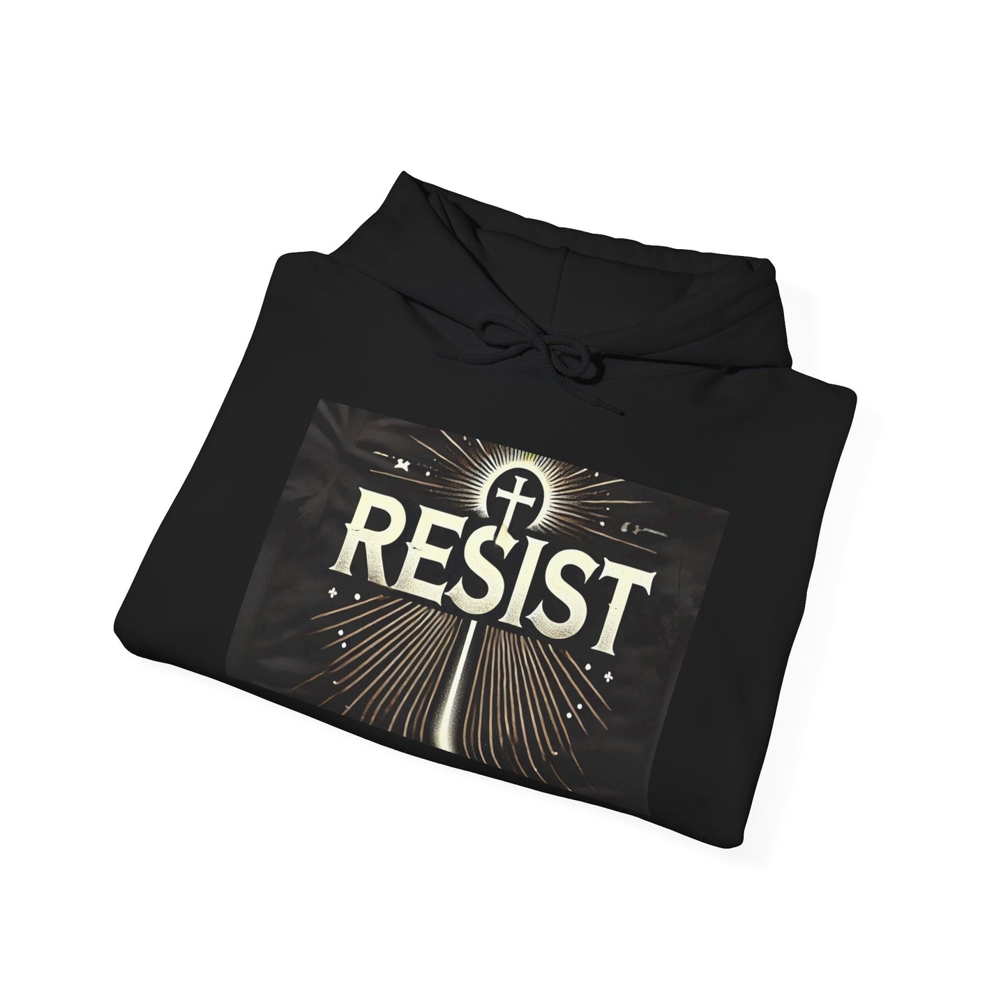 Resist Hooded Sweatshirt - Unisex Heavy Blend™ - Empowerment & Activism Wear