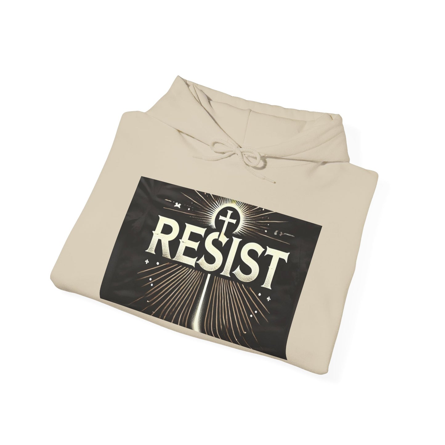 Resist Hooded Sweatshirt - Unisex Heavy Blend™ - Empowerment & Activism Wear